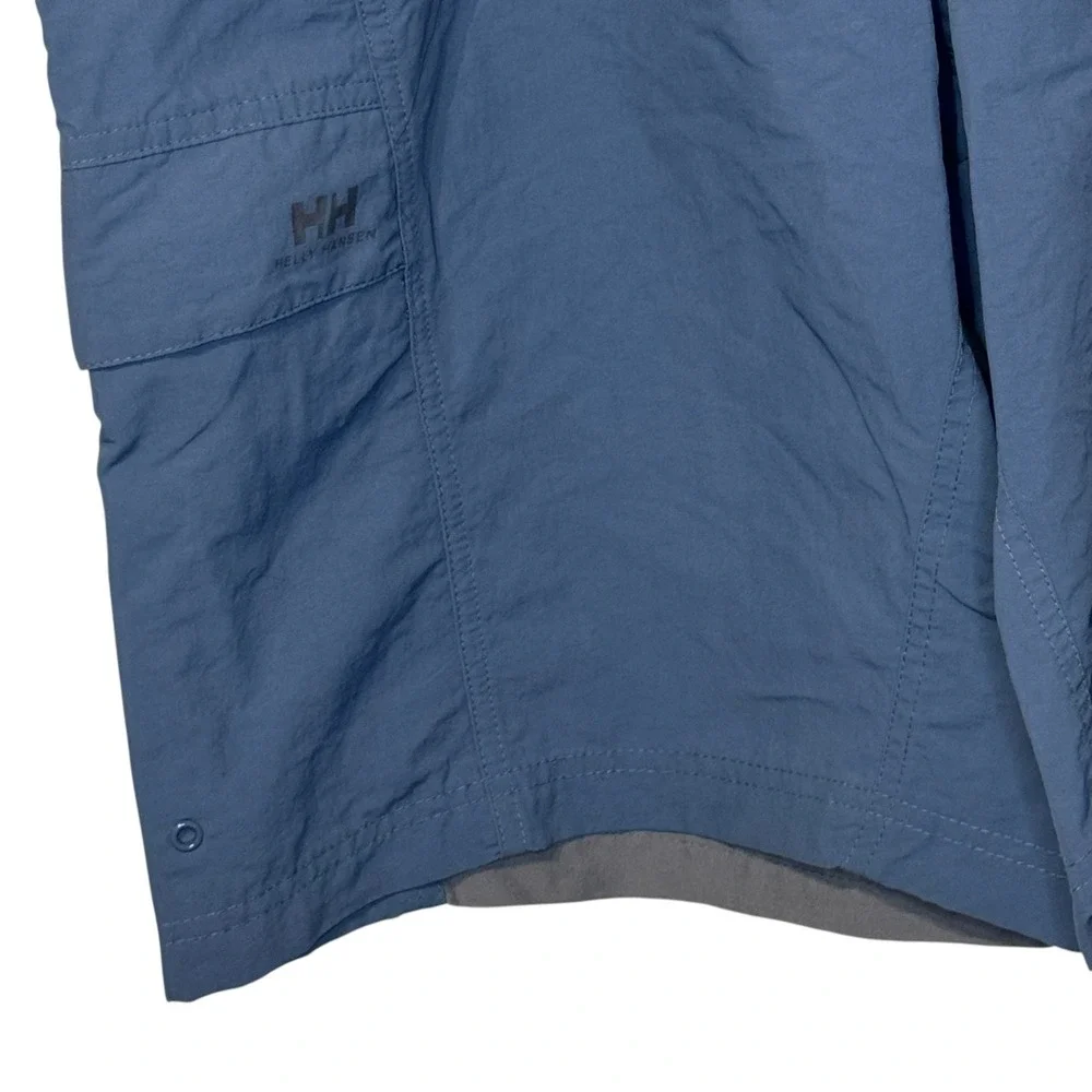 Helly‎ Hansen Men's Cargo Board Shorts Coastal Sporty Gorpcore Blue Size Large